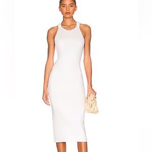Open Back Midi Dress in Bleach White
525 AMERICA Size Small New Unopened
